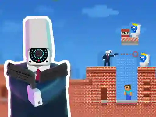 Cameraman vs Toilets Puzzle — free online game