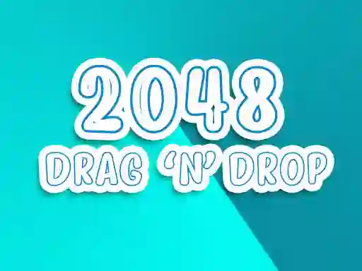 2048 drag 'n drop — free online game