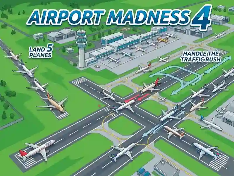 Airport Madness 4 — 무료 온라인 게임