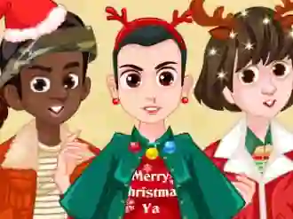 Stranger things Christmas party — free online game