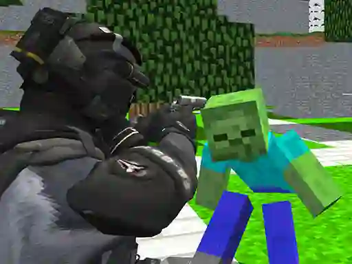 Counter Craft Zombies — free online game