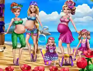 Pregnant Moms Exotic Holiday — free online game