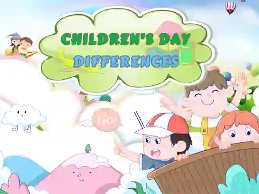 Childrens Day Differences — free online game
