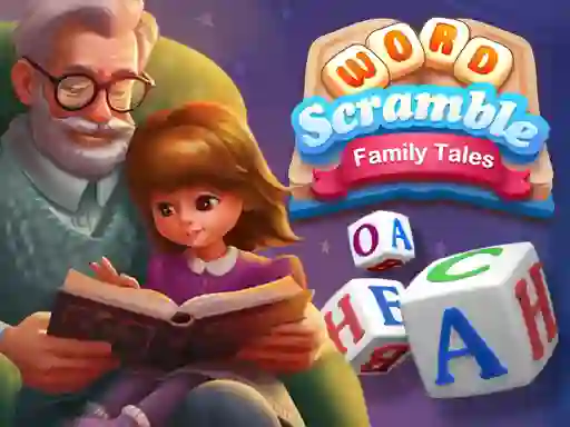 Word Scramble Family Tales — free online game