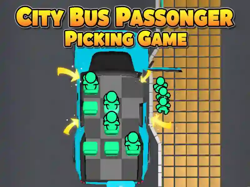 City Bus Passenger Picking Game — free online game