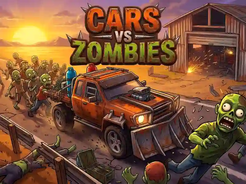 Cars vs Zombies — free online game