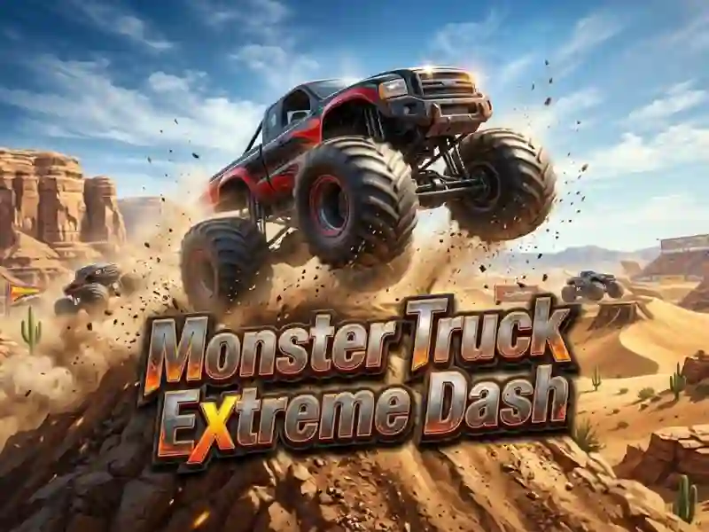 Jwèt Monster Truck Extreme Dash sou entènèt