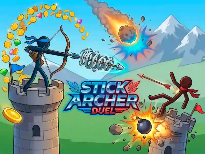 Stick Archer Duel — game online gratis