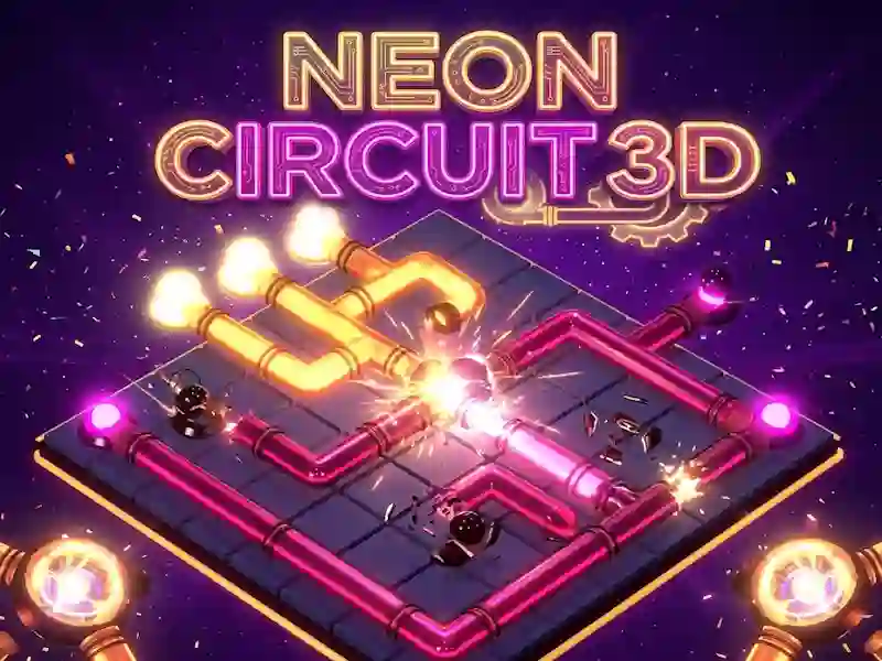 თამაში Neon circuit 3D ონლაინ