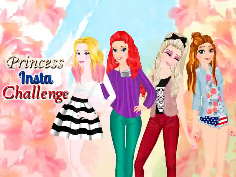 Princesses: Instagram Challenge — free online game