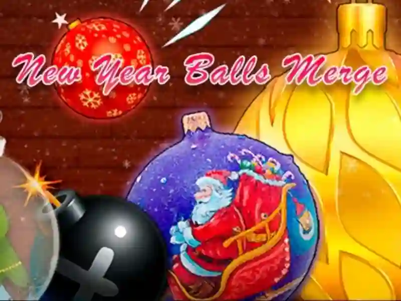 New Year Balls Merge — free online game