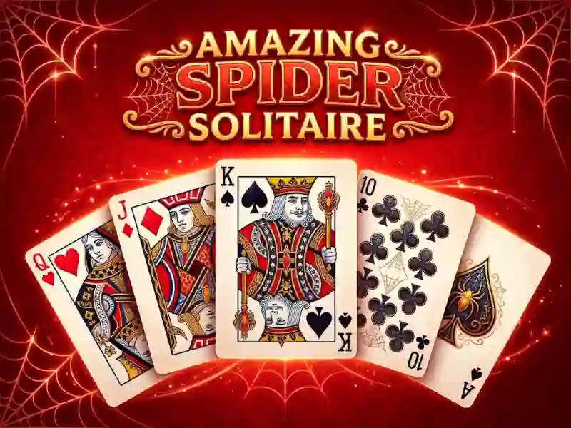 Cluiche Amazing Spider Solitaire ar líne