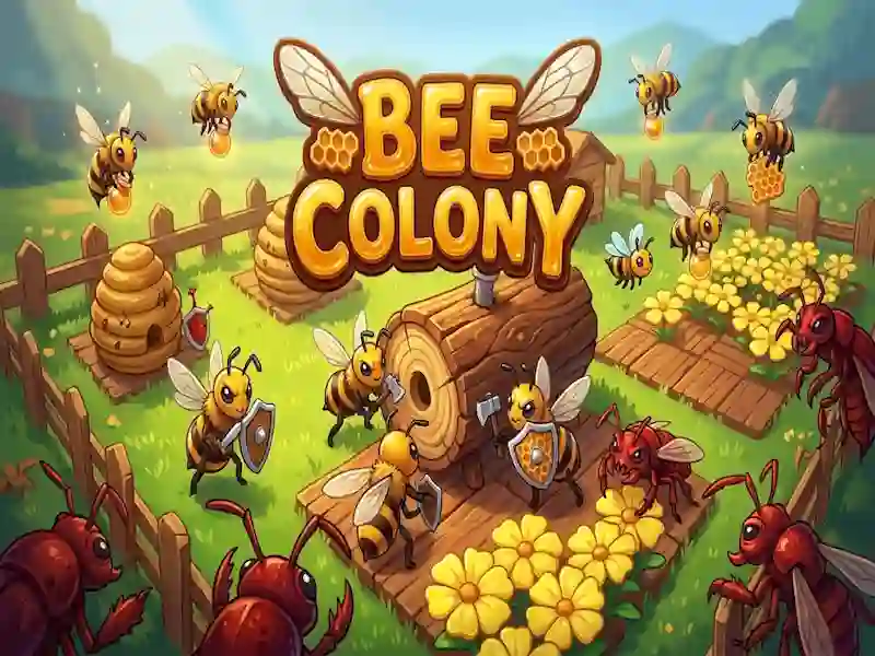 Gêm Bee Colony ar-lein