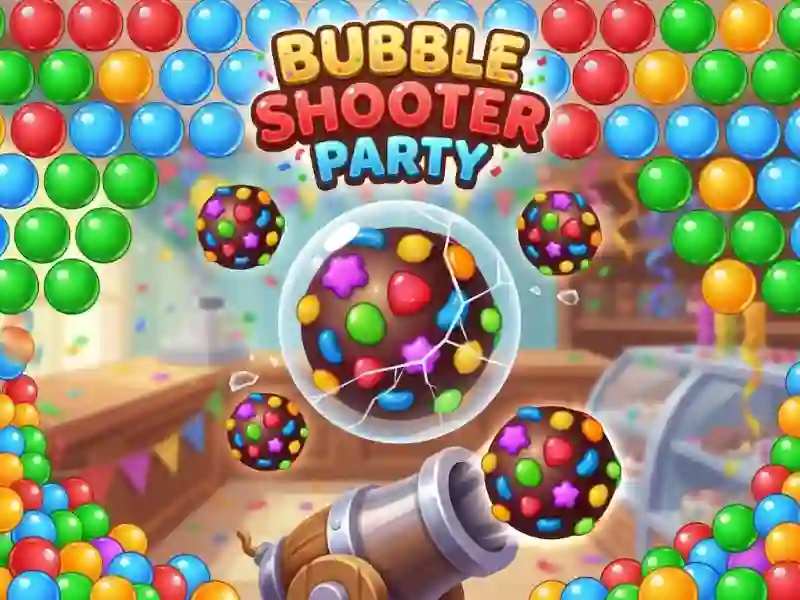 Logħba Bubble Shooter Party onlajn