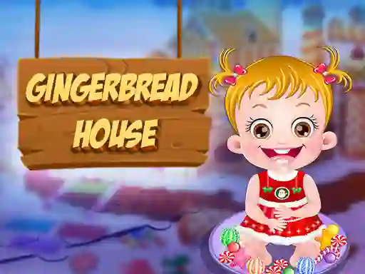 Baby Hazel Gingerbread House — free online game