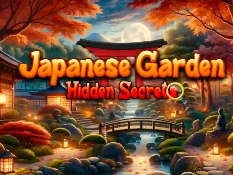 Gêm Japanese Garden Hidden Secrets ar-lein