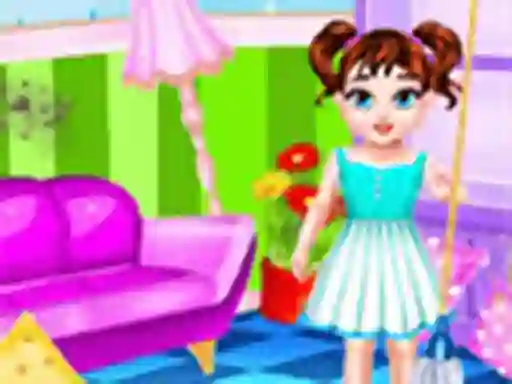 Baby Taylor Messy Home Cleaning — free online game