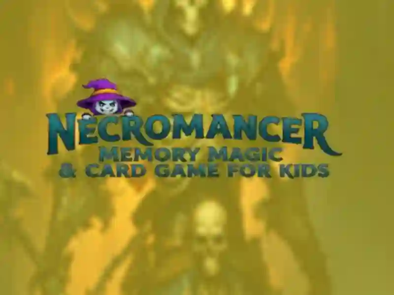 Necromancer Memory Magic & Card Game for Kids — free online game