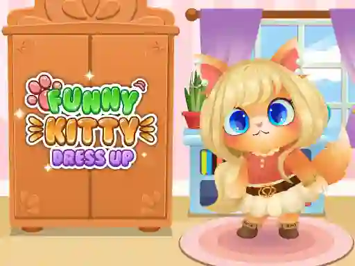 Funny Kitty Dress Up — free online game