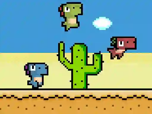 Pixel Dino Run — free online game