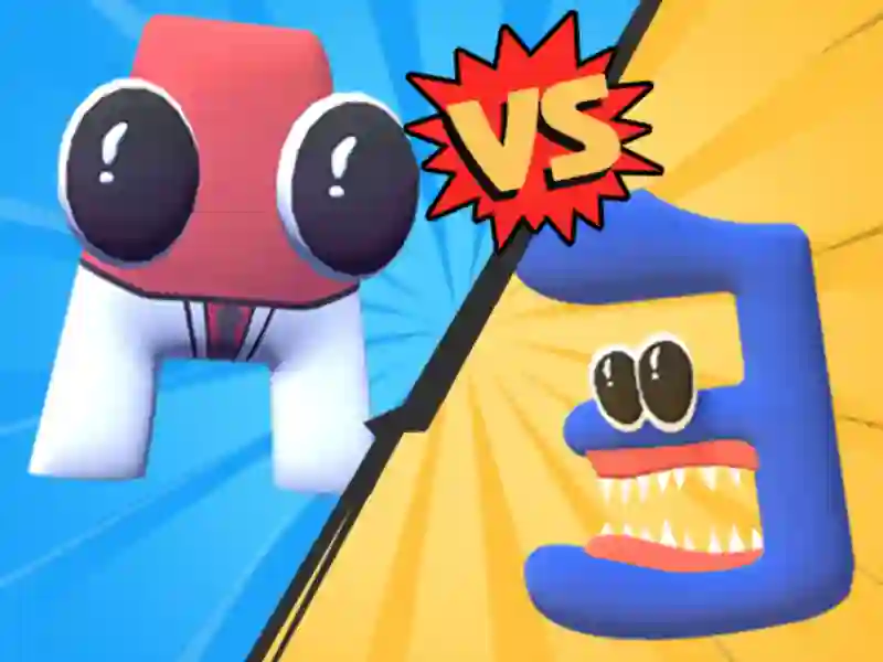 Merge Alphabet 3D — free online game