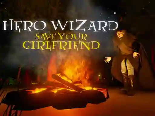 Cluiche Hero Wizard: Save Your Girlfriend ar líne