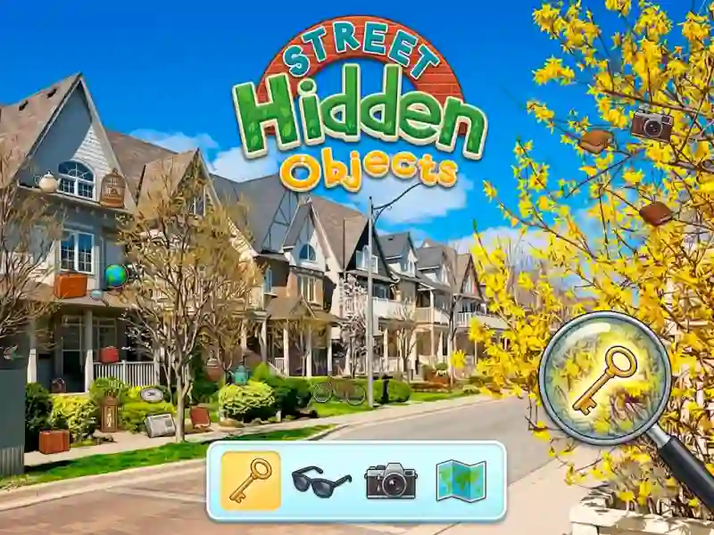 Gêm Street Hidden Objects ar-lein