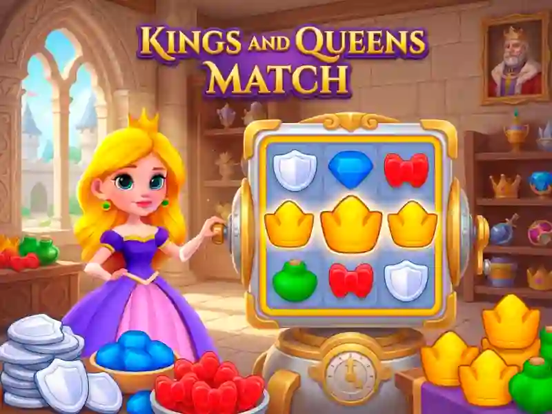 Permainan Kings and Queens Match talian