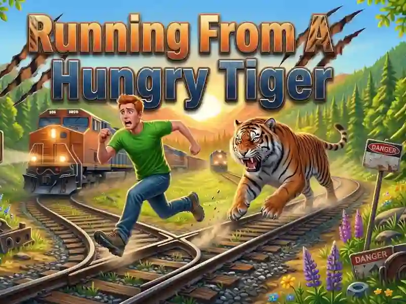 Running From A Hungry Tiger — free online game