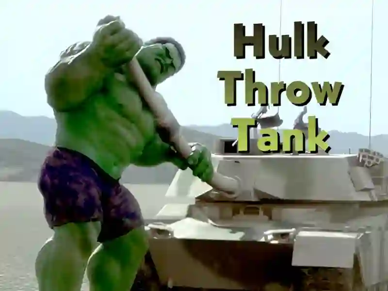 Гаме Hulk Throw Tank онлајн
