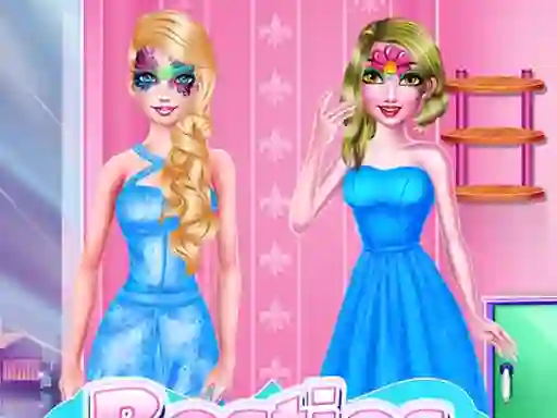 Bestie Face Art — free online game