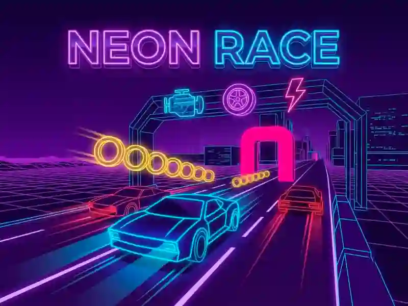 Cluiche Neon Race ar líne
