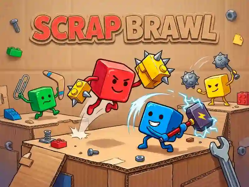 Scrap Brawl — lojë online falas