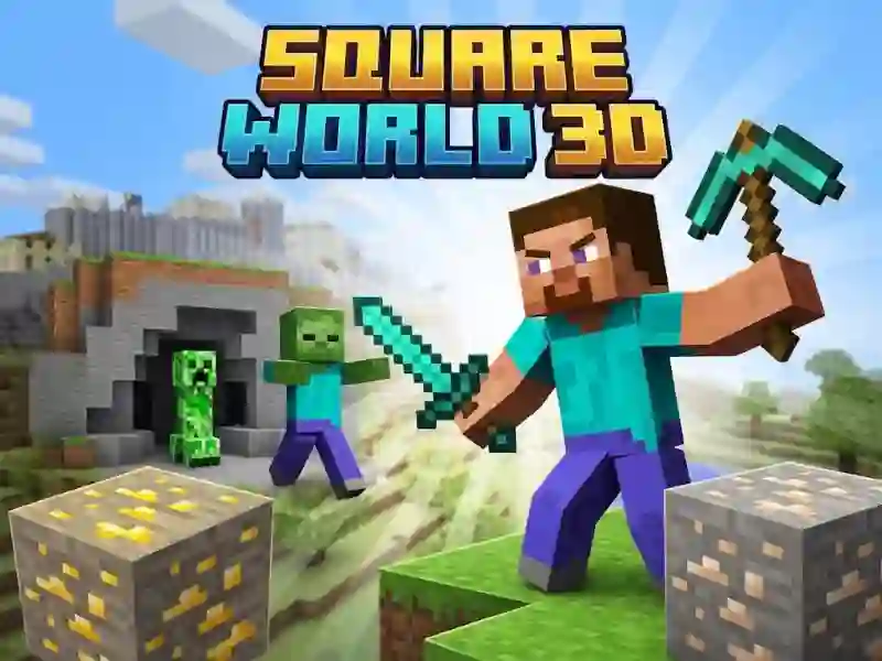 שפּיל Square World 3D אָנליין