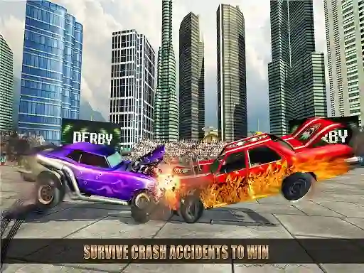 Extreme Car Battle Demolition Derby — free online game