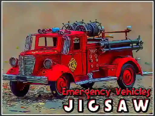 Emergency Vehicles Jigsaw — free online game