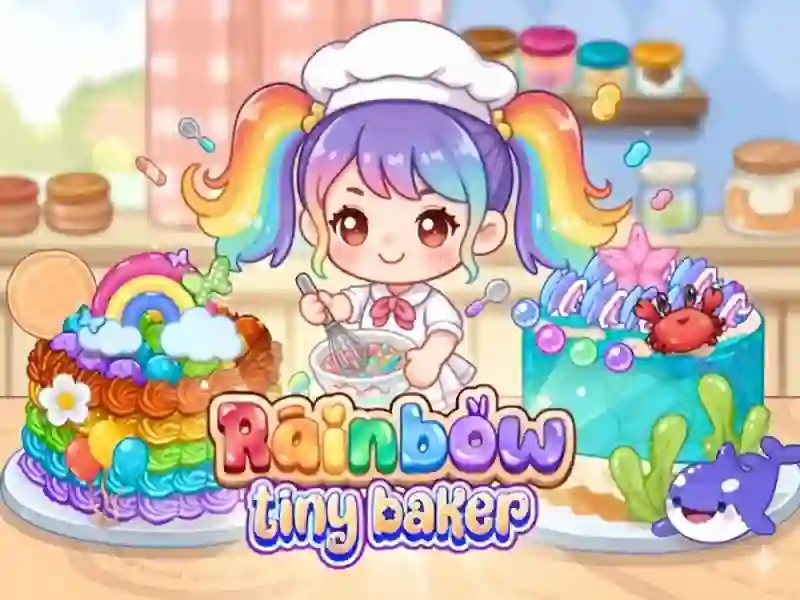Rainbow Tiny Baker — free online game