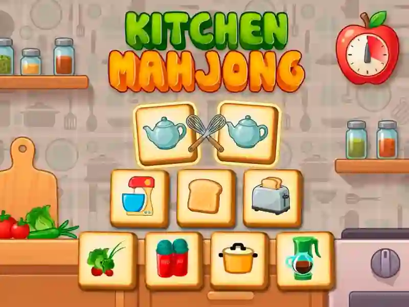 Kitchen mahjong — free online game