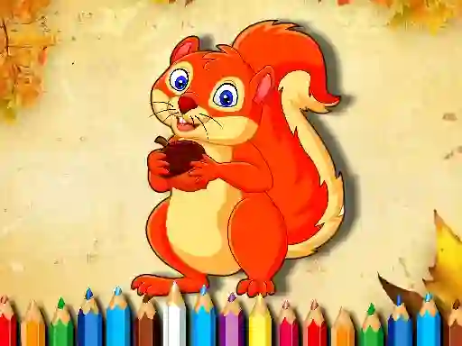 Squirrel Coloring Book — free online game