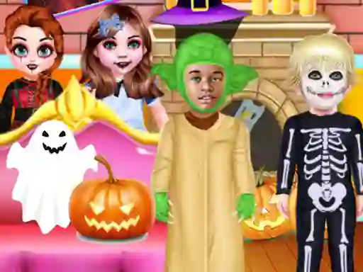 Cluiche Baby Taylor Halloween Adventure ar líne