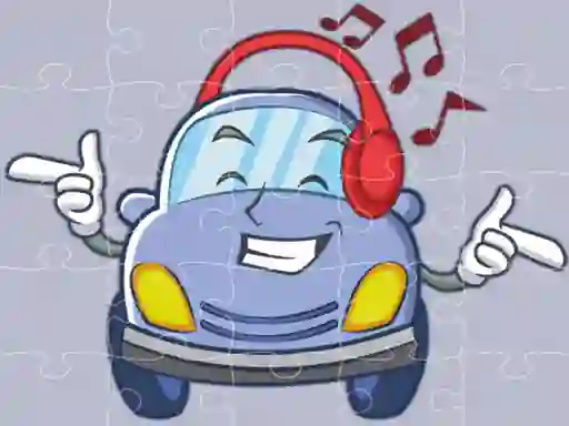 Smiling Cars Jigsaw — free online game