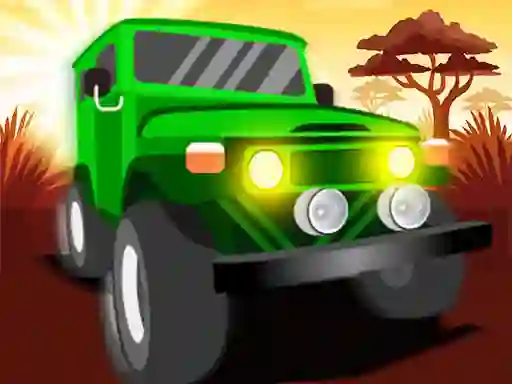Africa Jeep Race — free online game