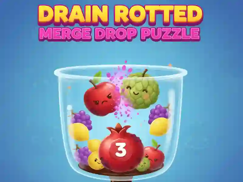 Drain Rotted Merge Drop Puzzle — free online game