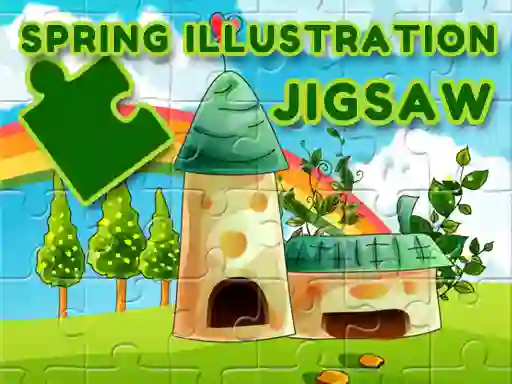 Spring Illustration Jigsaw — free online game