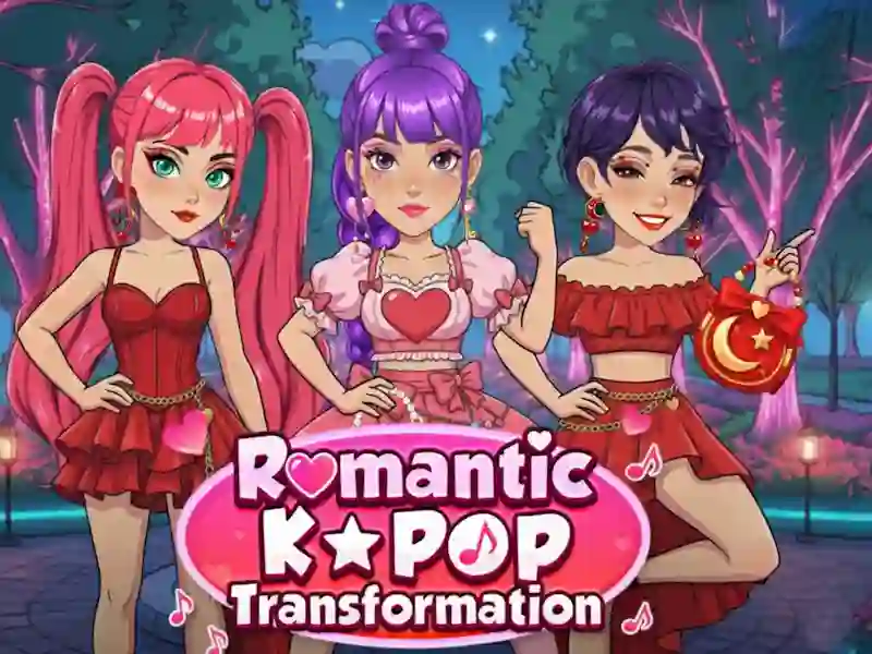 Romantic K Pop Transformation — free online game