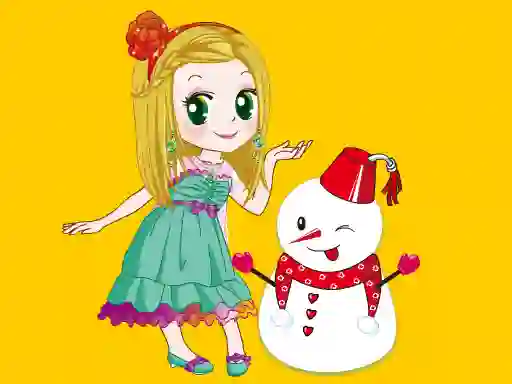 A Princess And A Snowman — free online game