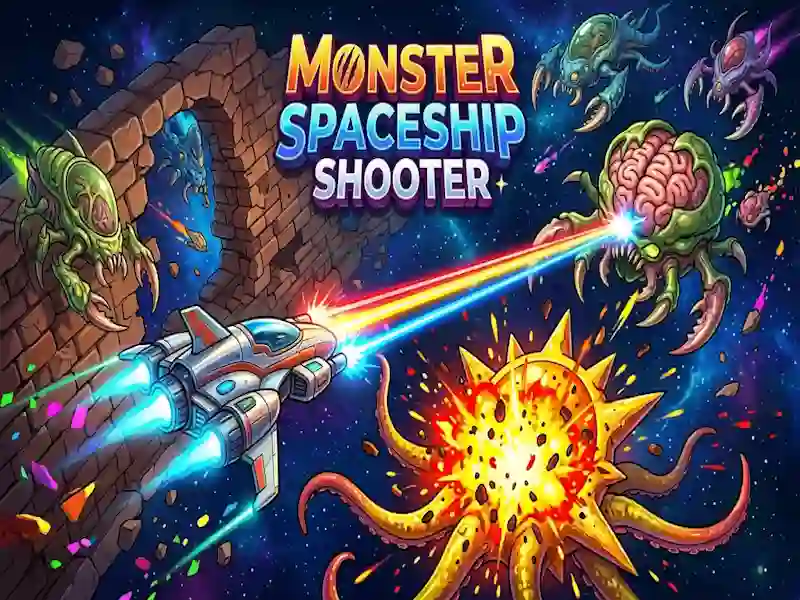 Monster SpaceShip Shooter — gioco online gratis