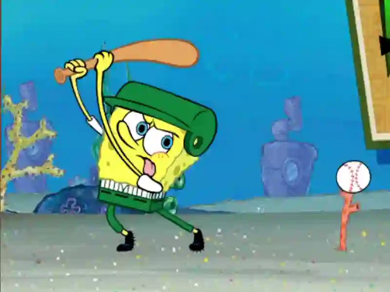 SpongeBob SquarePants Spring Training — free online game