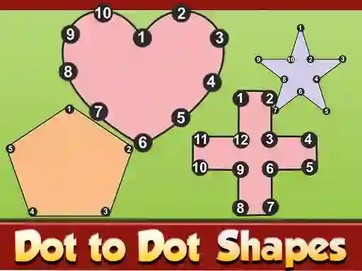 Trò chơi Dot To Dot Shapes trực tuyến