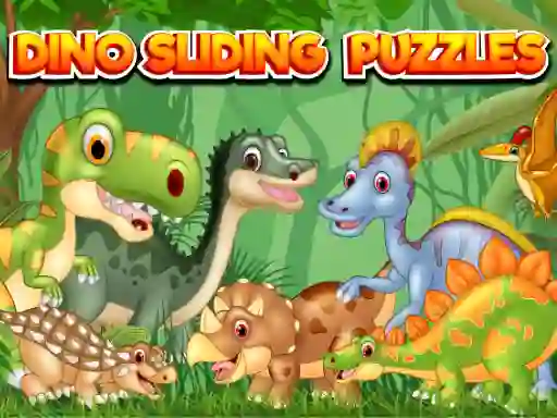 Dino Sliding Puzzles — free online game